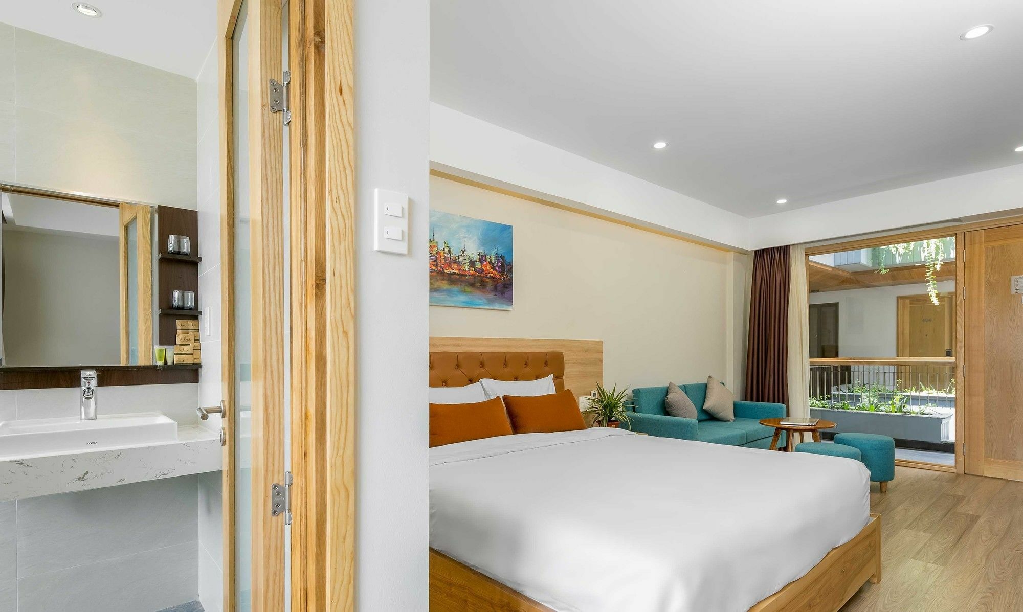 דה נאנג Zoneland Apartments - Lahome Beach Villa מראה חיצוני תמונה
